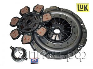 Корзина сцепления МТЗ-80, -82 лепестковая с отводкой и диском 633308710 (LUK) а1