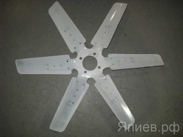 Вентилятор К-744 (метал., 6 лопастей) 238БЕ-1308012 (ЯЗТО) п