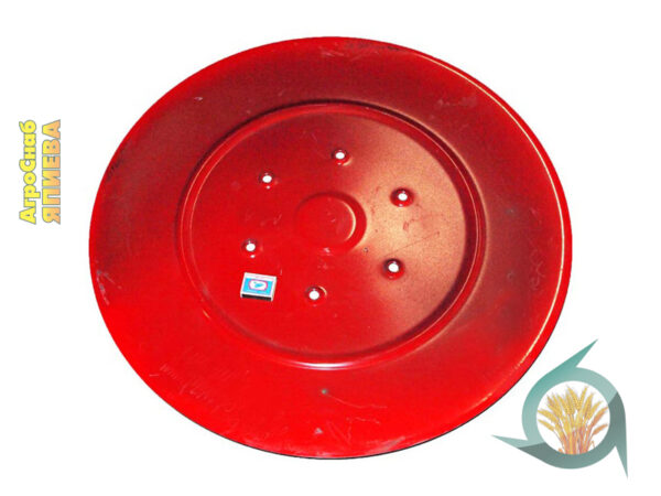Диск скользящий (нижний) косилки 1,65 (П) (d=765 мм) (красный) (13,8 кг) 8245-036-010-528 (П) ап