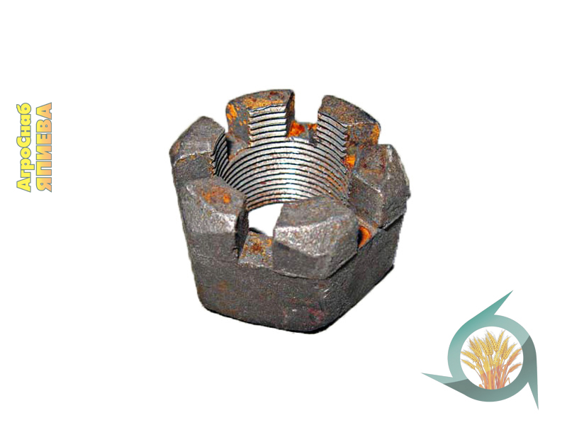 Гайка ступицы БДМ прорезная 4*4.01.014 Гайка ступицы БДМ прорезная 4*4.01.014