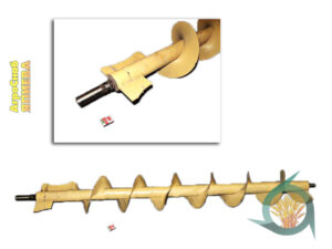 Шнек бункера Акрос горизонтальный (с резьбой) (2,5 м) 142.46.05.010А