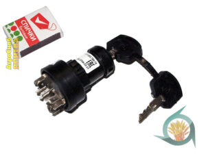 Замок зажигания МТЗ (метал. корпус) (мягкий ключ) 1202.3704-03 (АРМ) ат