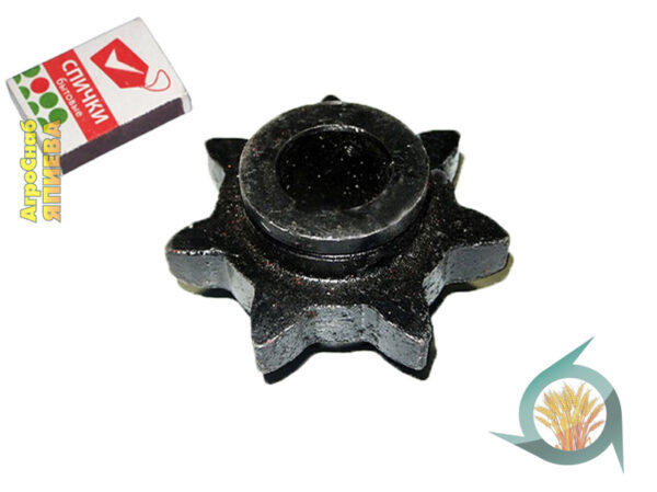 Звёздочка колосового элеватора Полесье (z=7, d=30, t=38) КЗР 0218604Г-01 (У) вк